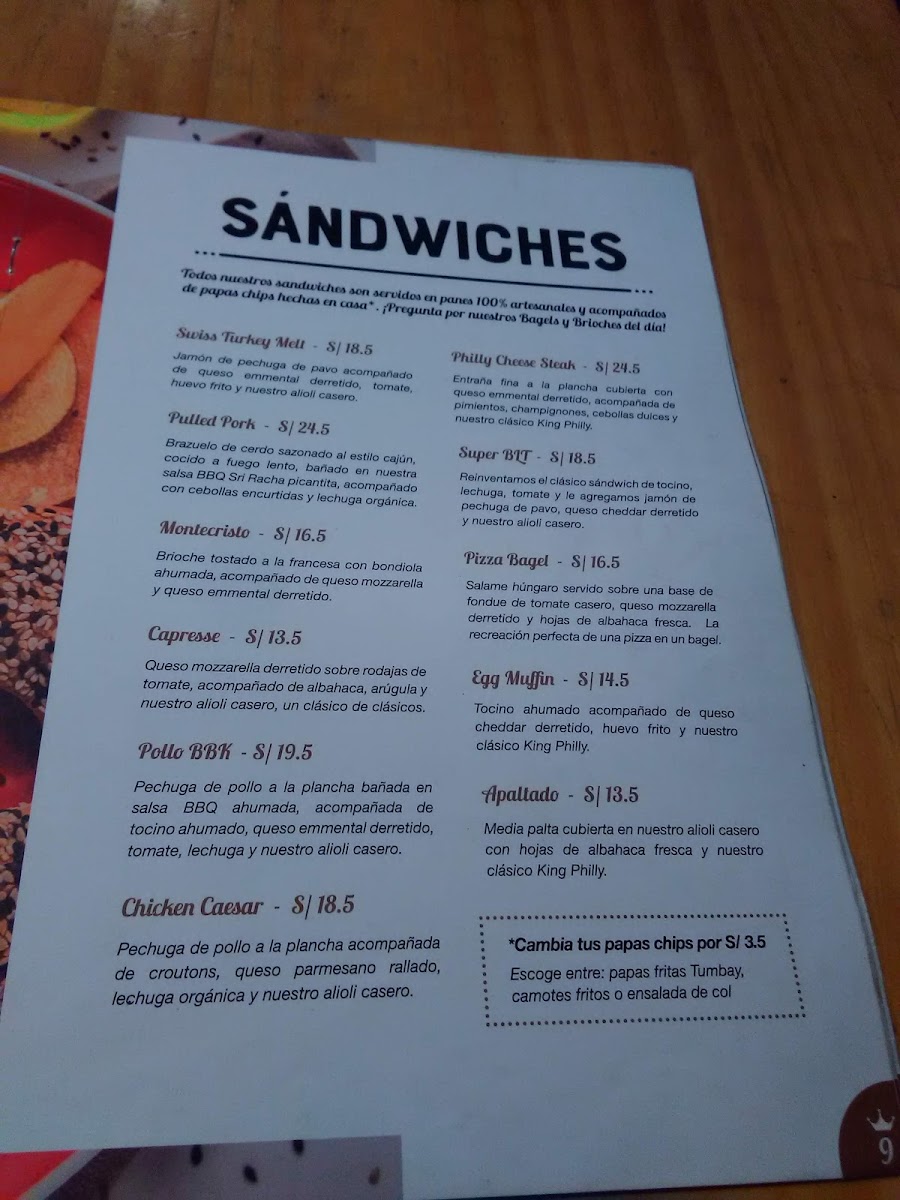 Menu King Kronuts Cafe-5